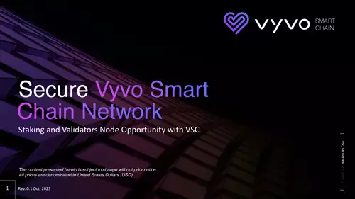 Secure Vyvo Smart Chain Network